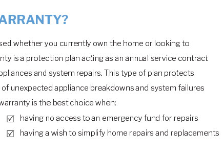 appliance warranty roseville